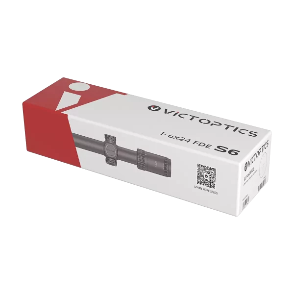 S6 1-6x LPVO SFP Best Budget Burnt Brown Rifle Scope (SKU: OPSL23)