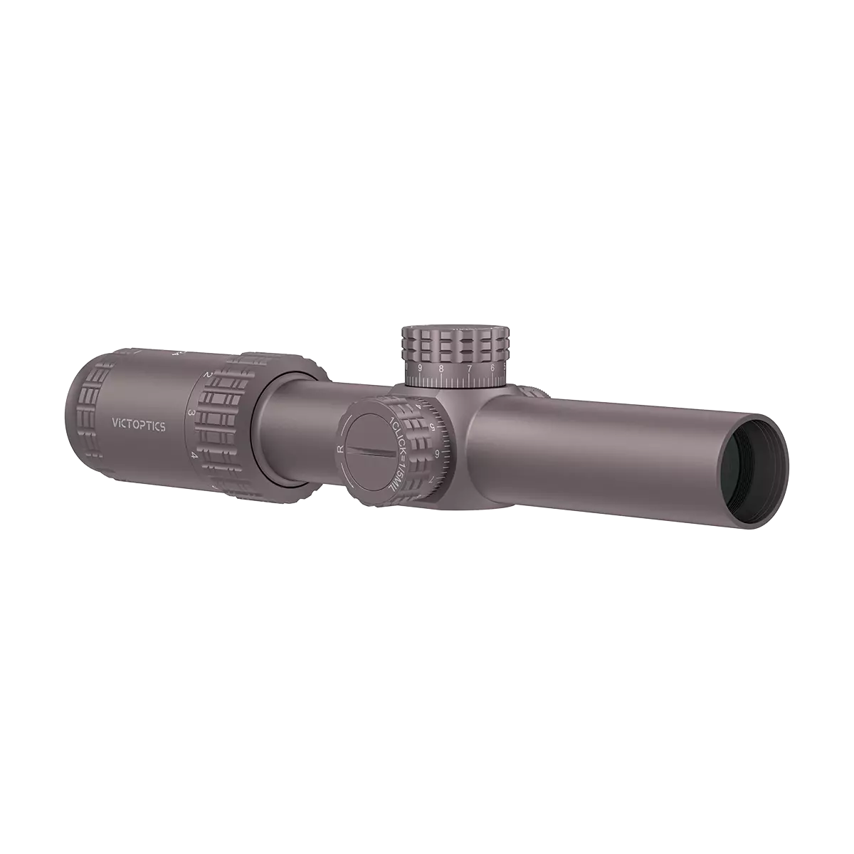 サ*ク様 VictOptics S6 Burnt Brown 1-6x24 S6 1-6x LPVO SFP Best Budget Burnt Brown Rifle Scope