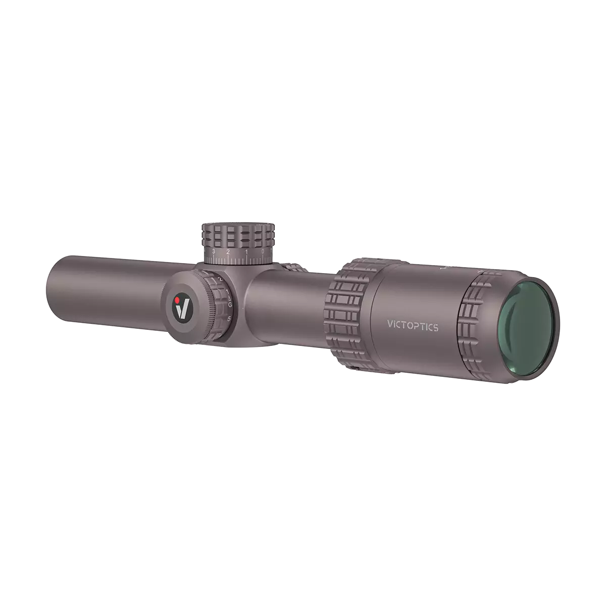 S6 1-6x LPVO SFP Best Budget Burnt Brown Rifle Scope