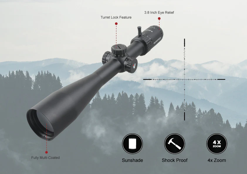 VICTOPTICS S4 6-24X50 MDL RIFLESCOPE SUPPLIER