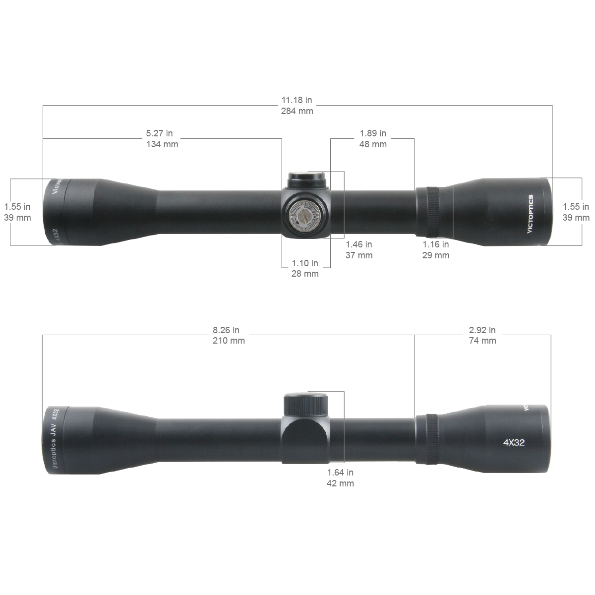 VICTOPTICS JAV 4X32