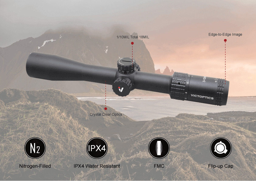 3-12x40 SFP Riflescope