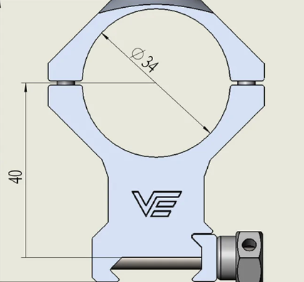 Victoptics scope ring