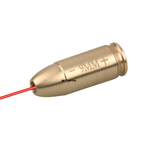 Accurate 9mm Cartridge Red Dot Laser Bore Sighter (SKU: SCBCR-11)