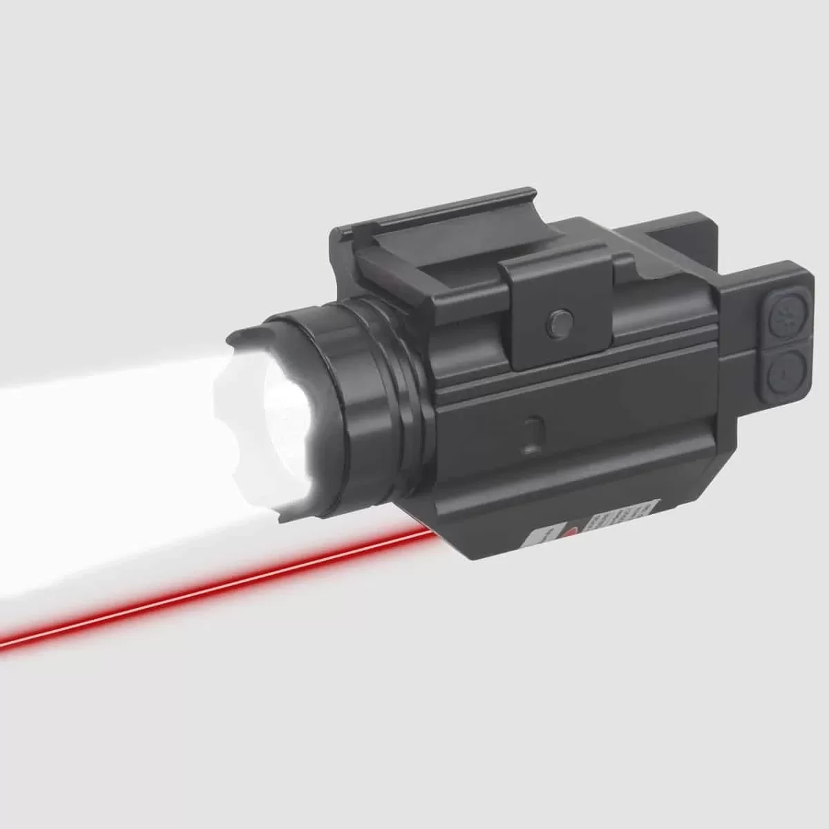 rechargeable flashlight and red laser pointer