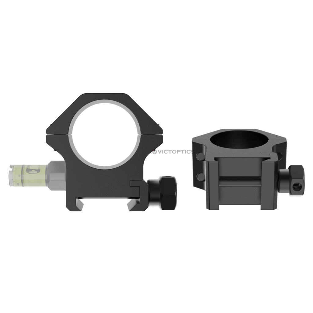 VictOptics Weaver 25.4mm 1in Low Scope Rings