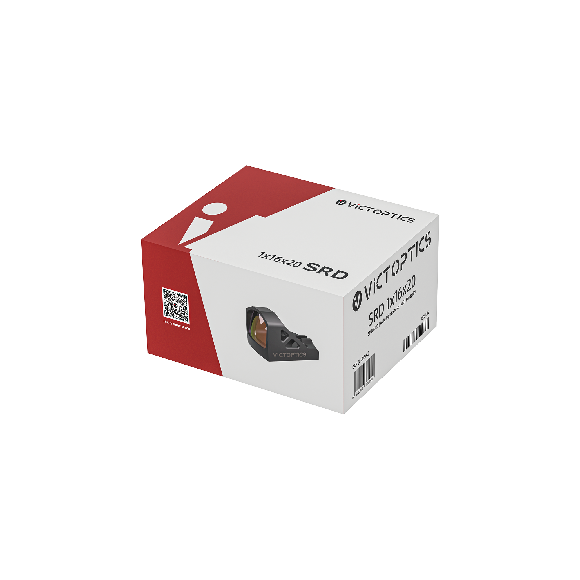 VictOptics SRD 1x16x20 Compact Red Dot Sight (SKU:RDSL32)