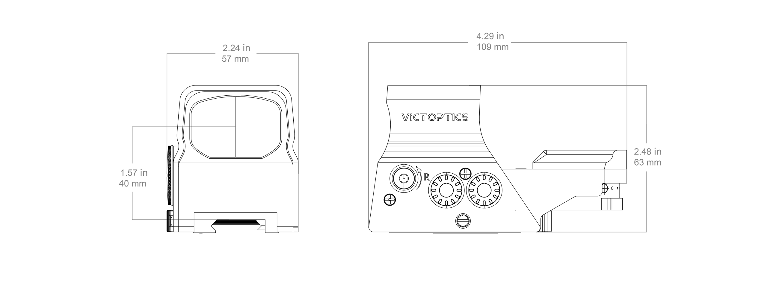 RDSL35 SRD 1x27x39 Eight-Reticle Dimensions webp
