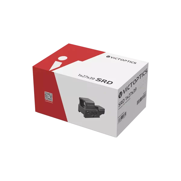 VictOptics SRD 1x27x39 Eight-Reticle Red Dot Sight (SKU: RDSL35)