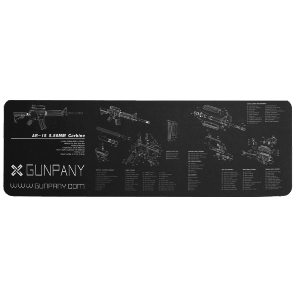 AR15 Gun Cleaning Bench Mat (SKU: SCBM-01)
