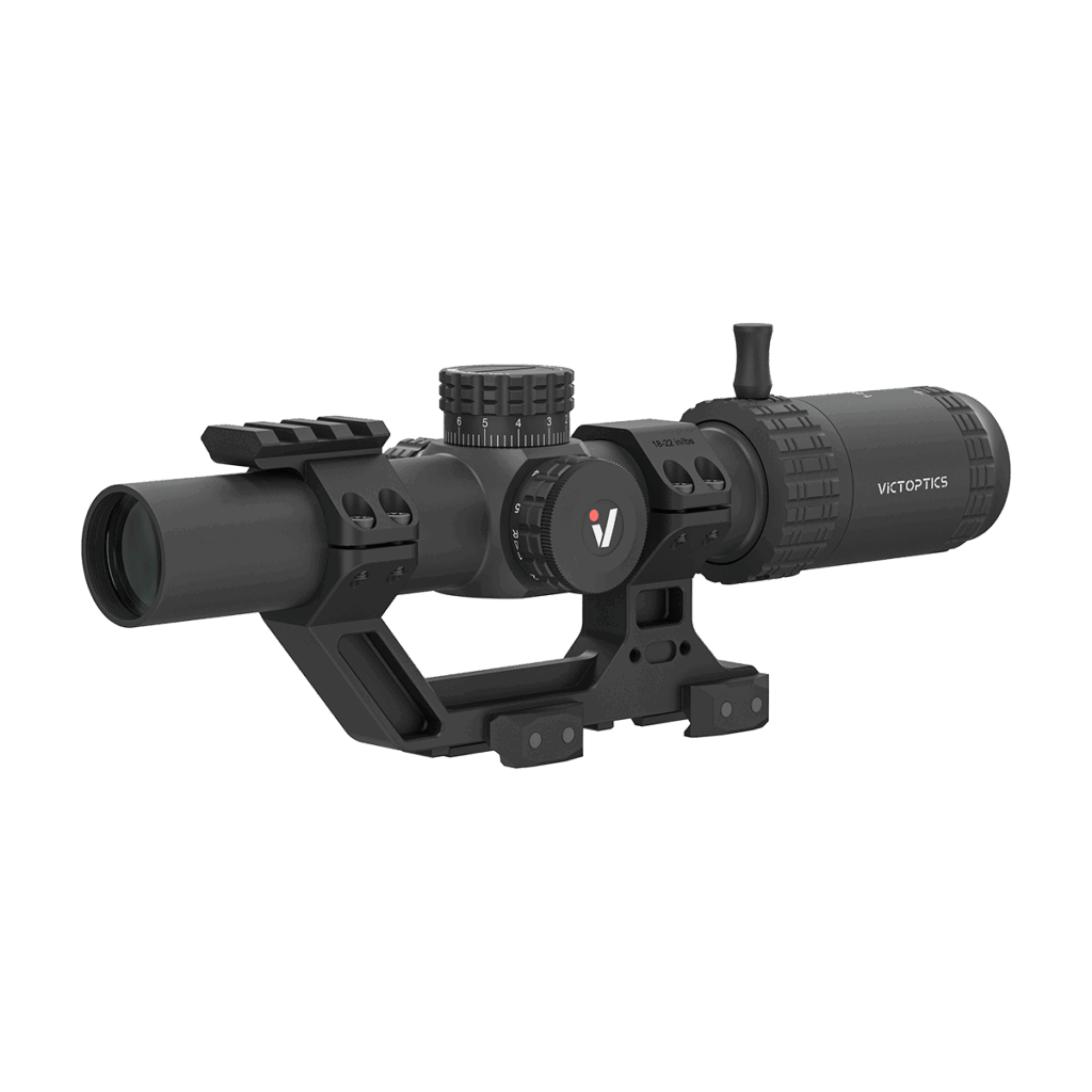 S6 1-6x24 LPVO SFP Rifle Scope & 1-Piece Extreme High Picatinny AR Mount Kit