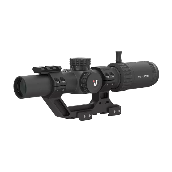 S6 LPVO Rifle Scope w/ 1-Piece High Picatinny AR Mount Kit