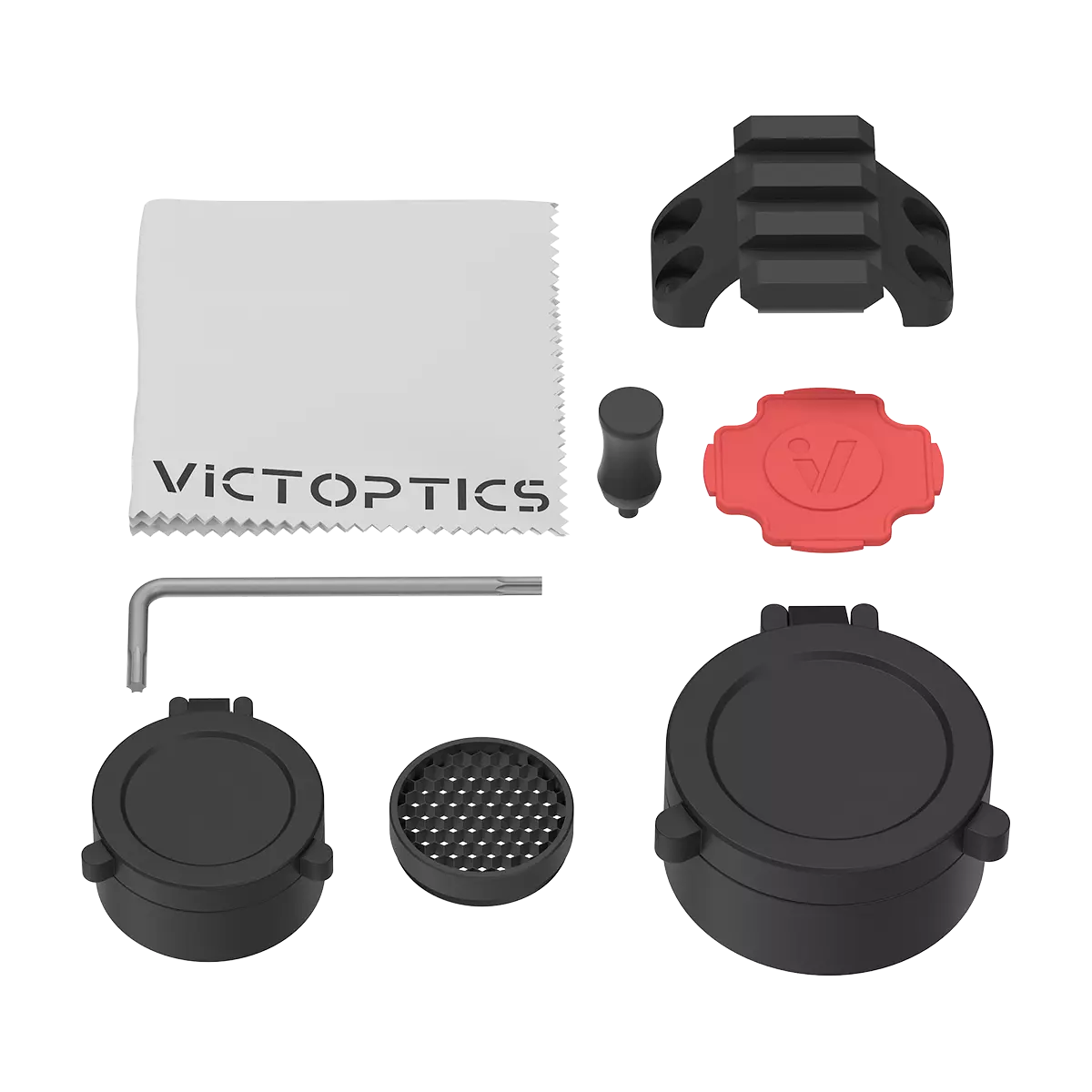 S6 1-6x24 LPVO SFP Rifle Scope & 1-Piece Extreme High Picatinny AR Mount Kit (SKU: OPSL122)