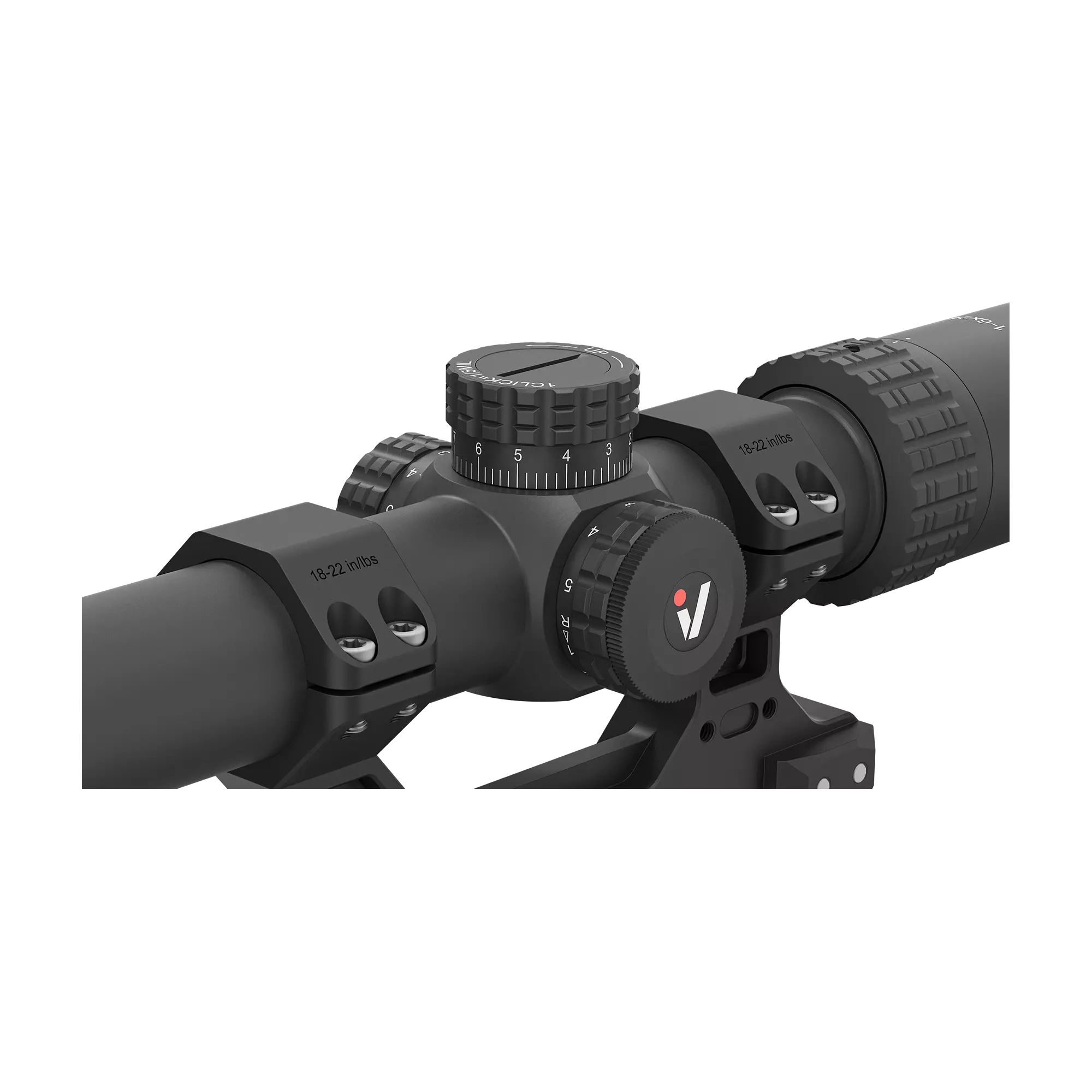 OPSL122 S6 1-6x24 1-Piece High Mount Combo Webp 7 S6 1-6x24 LPVO SFP Rifle Scope w/ 1-Piece Extreme High Picatinny AR Mount Kit (SKU: OPSL122)