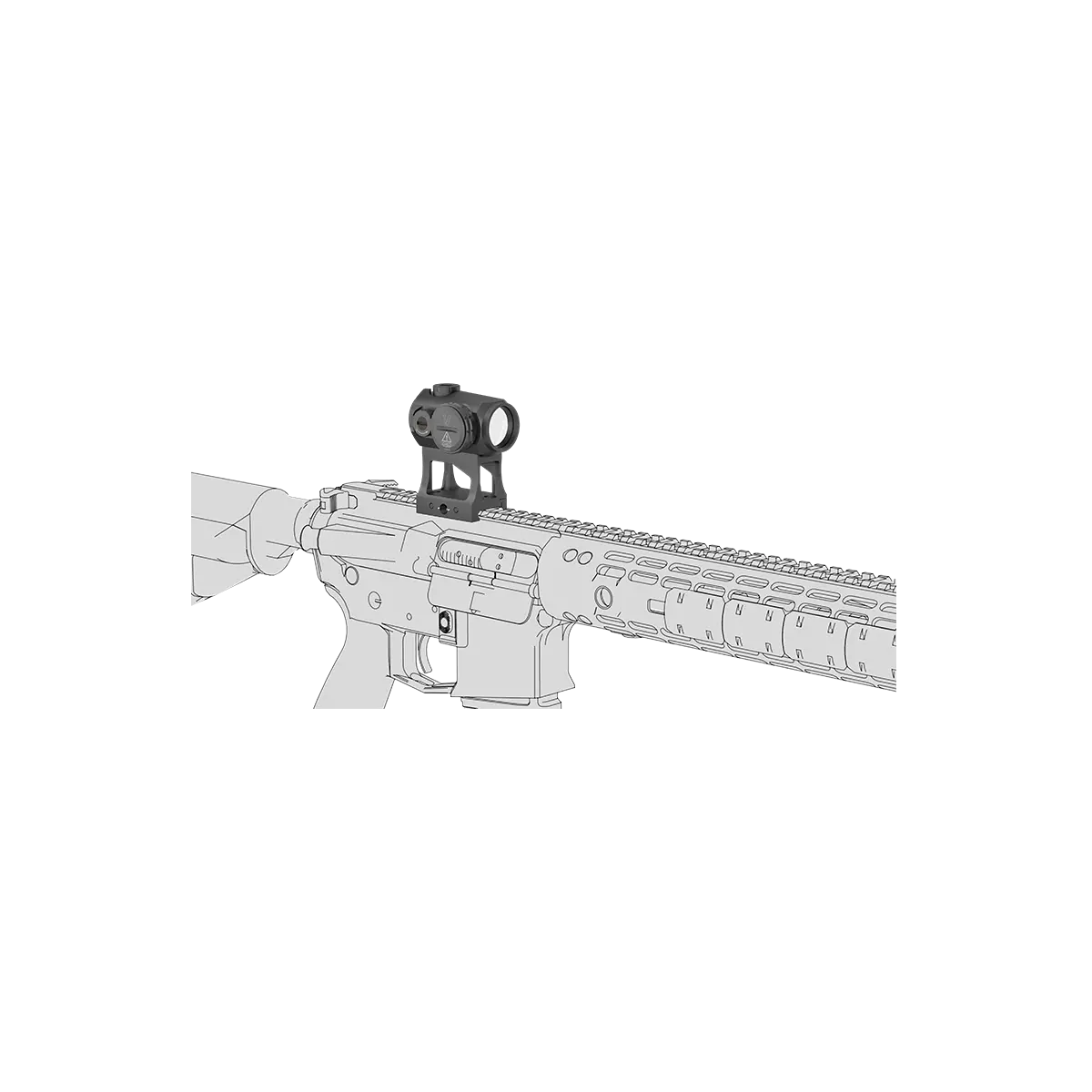 T5 1X22 RED DOT SCOPE (RDSL38)