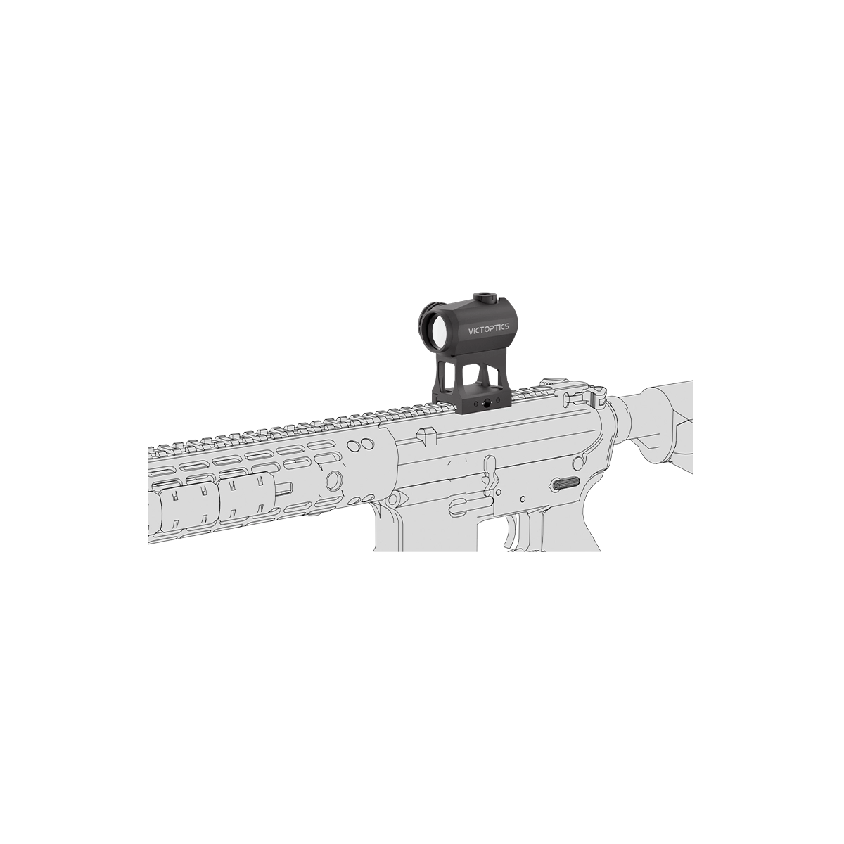 T5 1X22 RED DOT SCOPE (RDSL38)